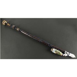 Regimental White Porcelain German Pipe