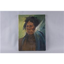 Lot of 2 Canvas Paintings by Willford Hollis