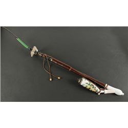 Regimental White Porcelain Pipe