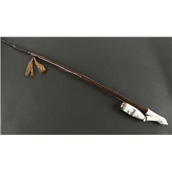 White Porcelain Pipe with "Freundschaft" on Front