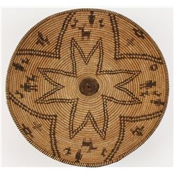 Apache Pictorial Basket Bowl
