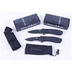 Benchmade #5000BK & #5000SBK Presidio Knives