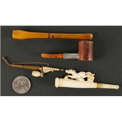 Lot of Salesman's Sample Pipes