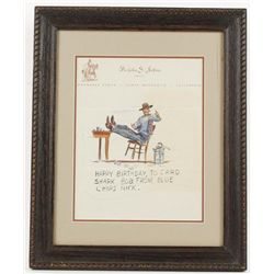 Nicholas S Firfires Watercolor Letter
