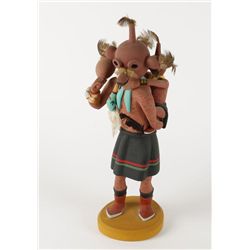 Hopi-Tewa Mudd Head Kachina