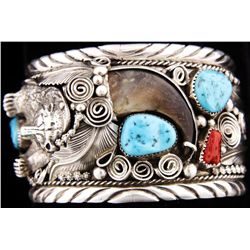 High Quality Native American Bear Claw Bracelet