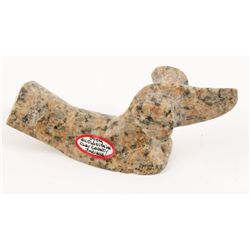 Speckled Granite Popeyed Bird Stone