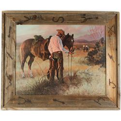 Fine Art Print Entitled "Sharing an Apple"