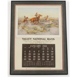 1942 Valley National Bank Calendar