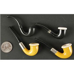 Lot of 7 Miniature Pipe Salesman's Samples