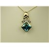 Image 2 : Elegant 14K Yellow Gold Ladies Necklace