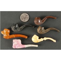 Lot of 10 Miniature Pipe Salesman's Samples