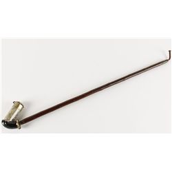 Black & Green Floral Porcelain Pipe