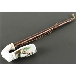 White Porcelain Pipe dated "Sept 29, 1863"