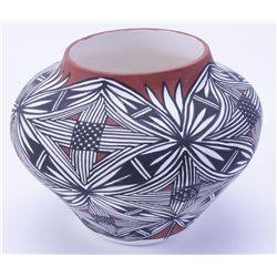 Native American Acoma Pottery Bowl