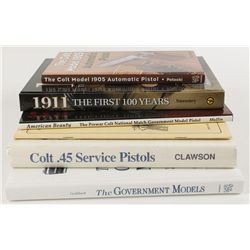 Collection of 6 Automatic Pistol Books