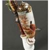 Image 3 : White Porcelain Pipe Depicting Pheasants