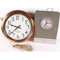 Large International Recording Company Clock