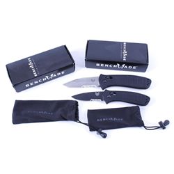 Benchmade #5300S & #5500SBK Presidio Knives