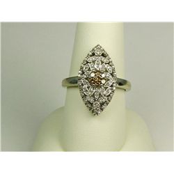 Ladies Sterling Silver Vintage Design Ring