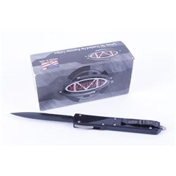 Microtech Makora II DLC 106-3 Full Serrated Knife