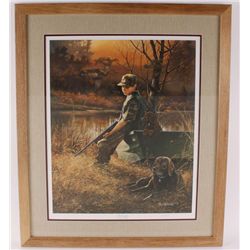 Fine Art Print Entitled "Green Wings"