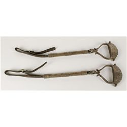 Silver South American Stirrups