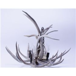 Vintage Antler 3 Light Chandelier