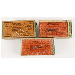 Winchester 7.63 Mauser Center Fire Ammo