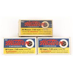 Lot of .30 Luger Ammo