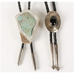 Lot of 2 Bolo Ties & 4 Pair of Vintage Eyeglasses