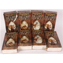 Lot of 8 Jim Beam Decanters