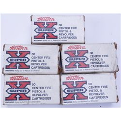 4 Boxes of .38 Spec/ 1 box .357 Mag Ammo