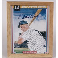 "Micky Mantle" Signature on Donruss Stock