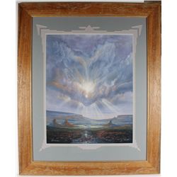 Fine Art Print Entitled "On The Wings of an Eagle"
