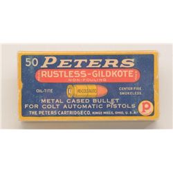 Peters .45 Cot Auto Ammo
