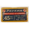 Image 3 : Peters .45 Cot Auto Ammo