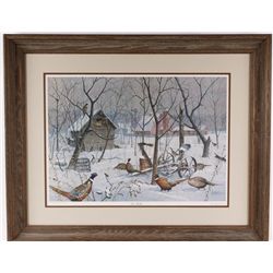 Fine Art Print Entitled "In Shelter" by Les Koubo