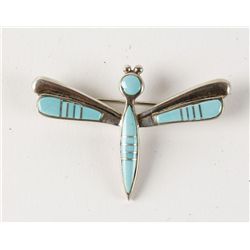 Zuni Dragonfly Pin