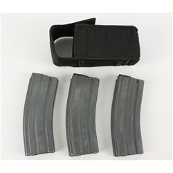 Lot of 3 Okay Industries 30 Rnd AR Mags