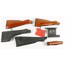 Lot of AK-47 Mags, Stock, and Accessories