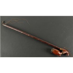 Burl Wood Pipe Marked "Bruners Garantie #L461"