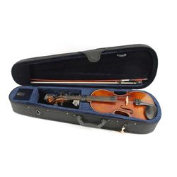 E A Freshner German Violin with New Bow and Case