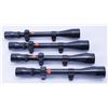 Image 1 : Lot of 4 Weaver Rifle Scopes with Rings