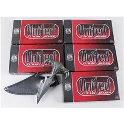 Lot of 5 United Cutlery Dragon Tooth Daggers