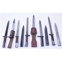 Lot of 5 Misc Bayonets