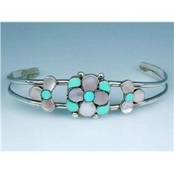Ladies Sterling Silver Bangle
