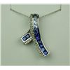 Image 2 : Exquisite 14K WG Ladies Custom Design Necklace