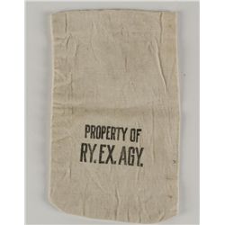Money Sack Marked Property of Ry Ex Agy