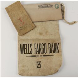 Lot of 3 Wells Fargo Marked Items
